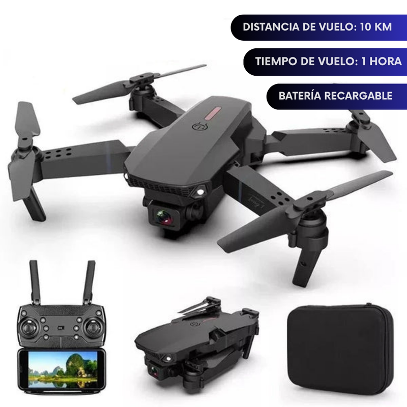 Drone Profesional 4k Doble Cámara/Wifi²